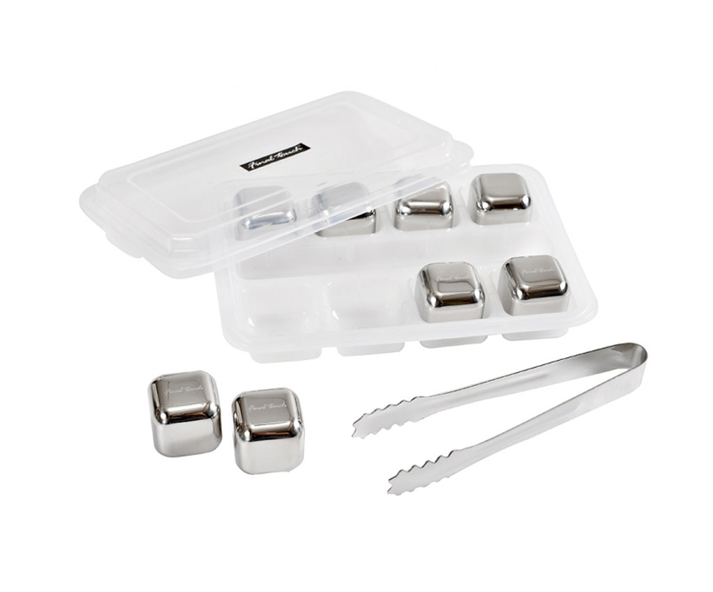 Stainless Steel Chilling Cubes - 8pcs Set (FTC308)